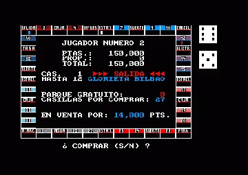 Metropol (S) (1988) (Version Basic 1.1) screen shot game playing